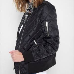 Seven for All Mankind Quilted Bomber Jacket